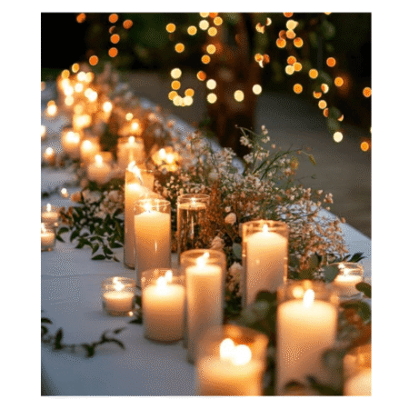Magical Candlelit Wedding