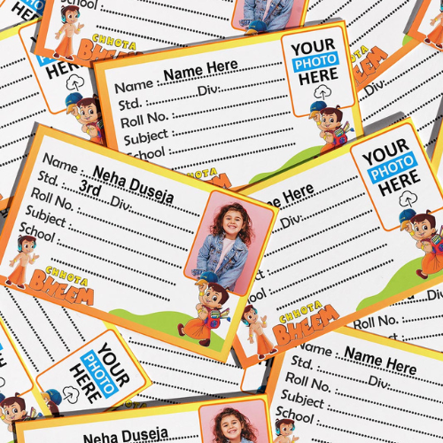 Chhota Bheem name slip