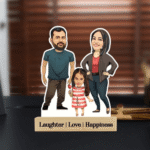 Lovely Family Caricature Portrait