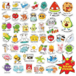 560 Pcs Funny Reward Stickers for Kids