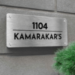Name Plate for Home (Stainless Steel) | Premium Custom Name Plates