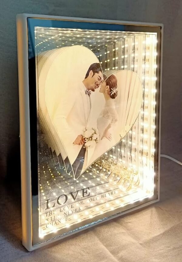 LED Photo Frame/Magic Mirror (3D Effect LED)