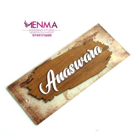 Acrylic House Name Board