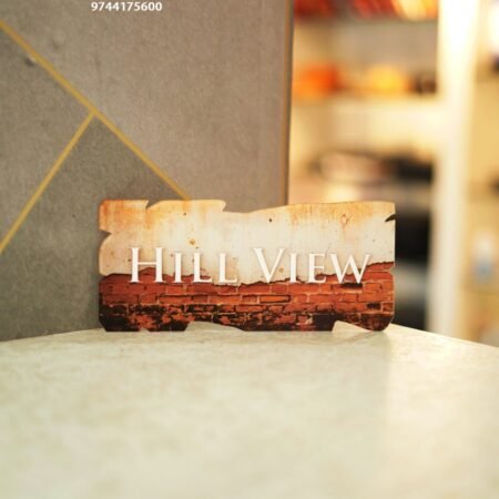 HOUSE NAME BOARD