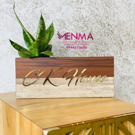 HOUSE NAME BOARD
