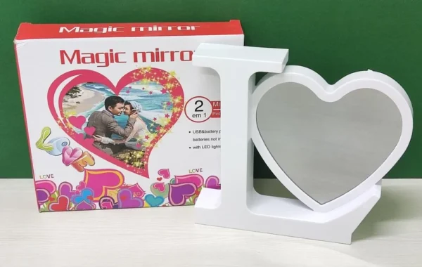 Magic Mirror Love Heart for personalised gifting