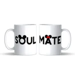 Custom White Printed Mug combo