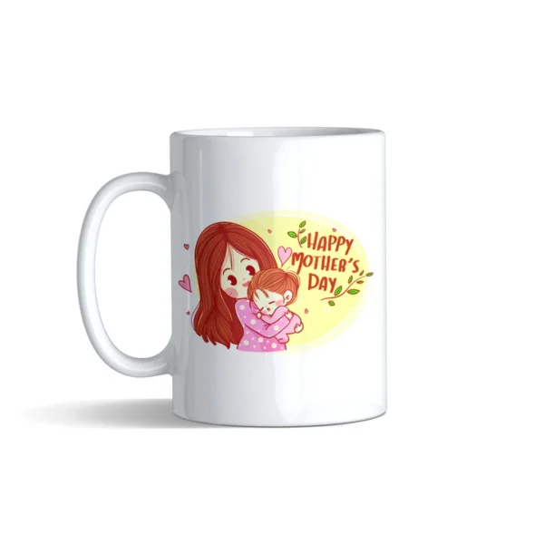 Custom White Printed Mug