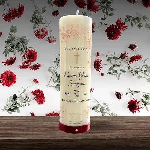 baptism candle