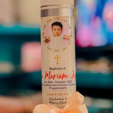 baptism candle