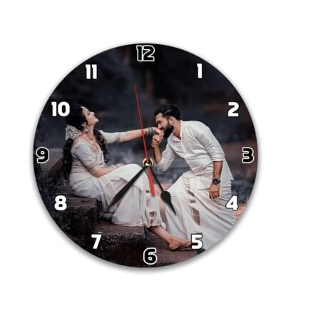 Customized photo clock