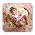 Customized photo clock