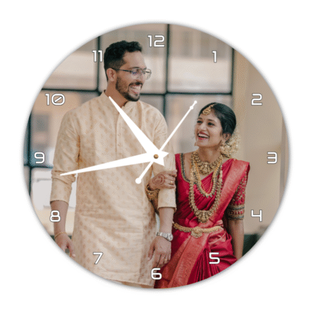 Customized photo clock